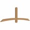 Ekena Millwork Bellingham Timber Gable Bracket, Western Red Cedar, 84"W x 28"H x 3 1/2"D x 3 1/2"F, 8/12 Pitch GBW084X28X0404BEL00SWR - alternate 3